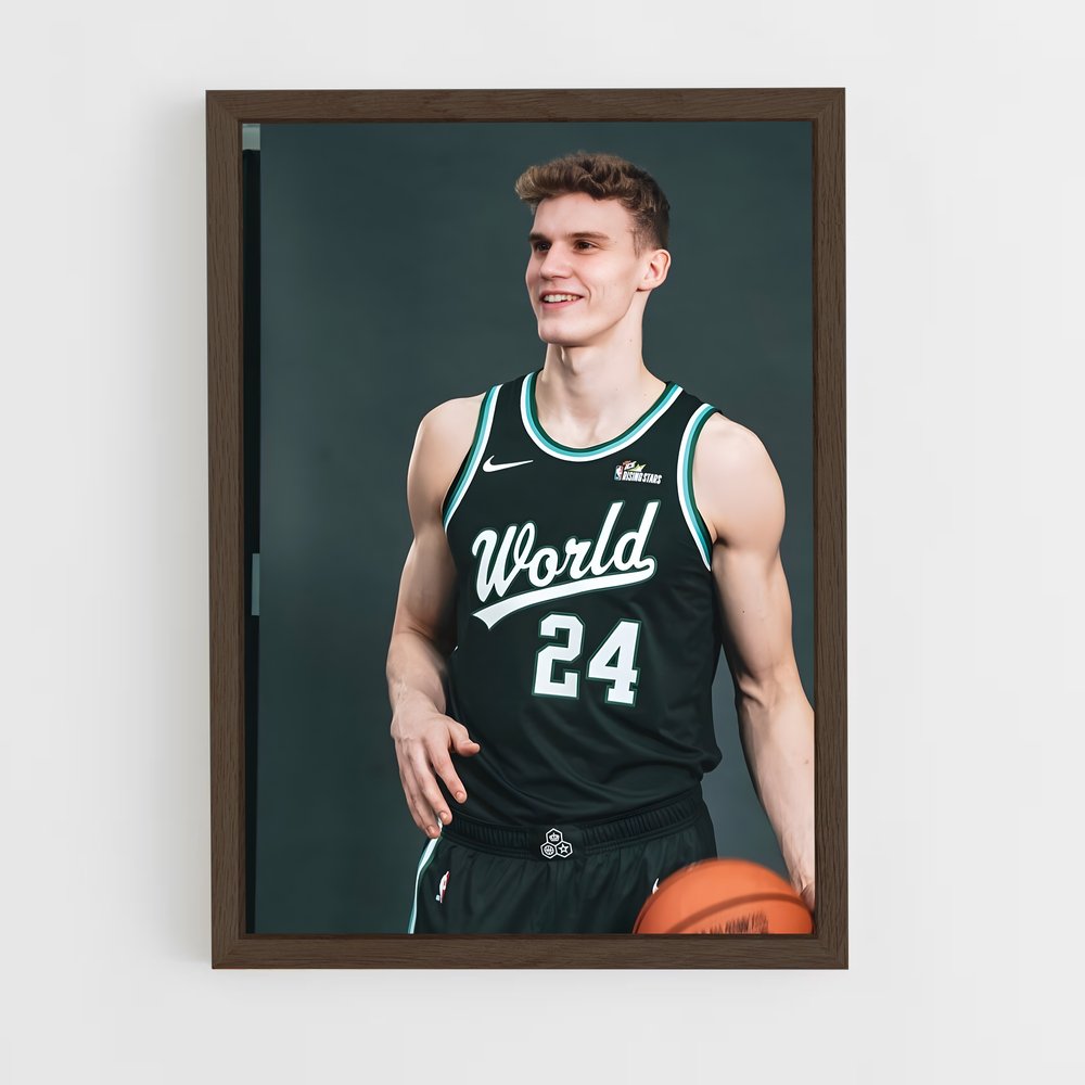 Poster Lauri de markkanen – affiche Basketball (vue 5)